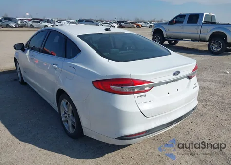 2018 Ford Fusion Hybrid Se из США, поврежденный, VIN 3FA6P0LU3JR188167